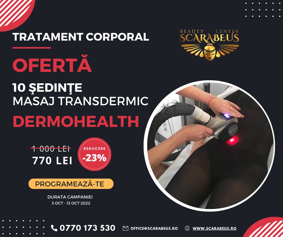 10 Ședințe masaj Transdermic