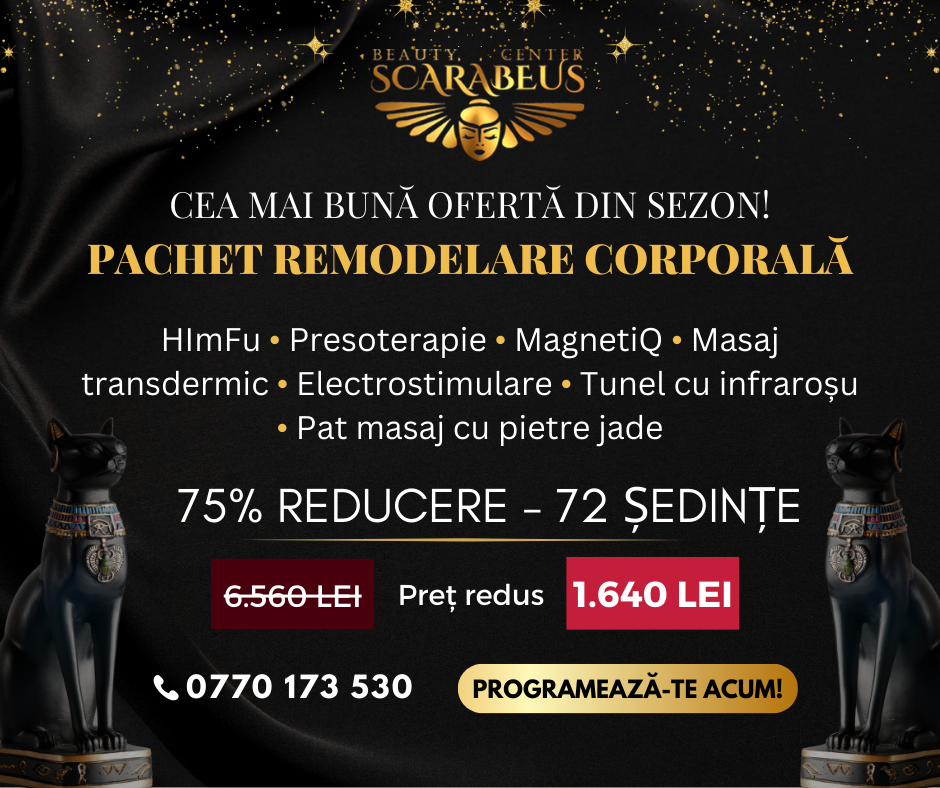 Pachet complet de remodelare corporală cu 72 de ședințe